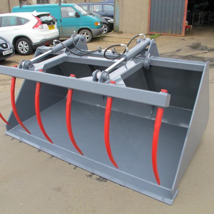 8' Heavy Duty Bucket and Grab